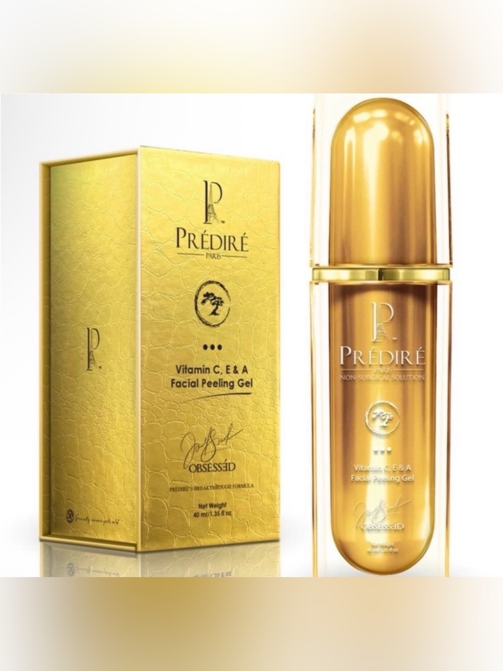 Predire Paris Vitamin C, E, & A Gold Facial Peeling Gel